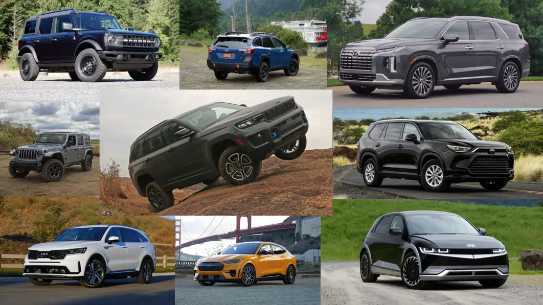Top 5 Best Midsize SUVs to Buy in 2024