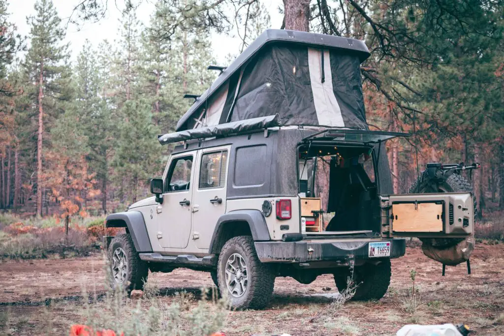 Jeep Wrangler Unlimited Camper